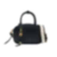 Zara Mini Top Stitched Bag Black 6529-510-800