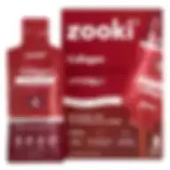 Zooki Super Strength Marine Collagen 11000mg Sour Cherry Flavor Liquid Sachets 18.5ml, Pack Of 14's