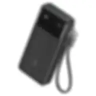 Anker Pd Port Power Bank Black 20000mah 30w With Usb-c To Usb-c Charging Cable Black