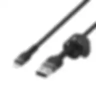 Belkin Boostcharge Pro Flex Usb-a To Lightning Cable 3 Meters Black