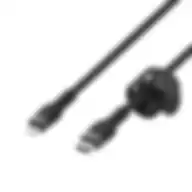Belkin Boostcharge Pro Flex Usb-c To Lightning Cable 1 Meter Black