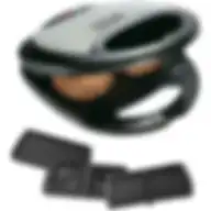 BLACK+DECKER  2 slice Multiplate Sandwich + Grill + Waffle maker