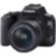 Canon Eos 250d Slr Camera With Efs 18-55mm Dc Iii Lens Black
