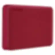 Toshiba Canvio Advance Portable External Hard Disk Drive 2TB Red