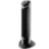 Black+Decker 50W Tower Fan 3 Speeds Low/Medium/High 65°, Wide Oscillation Adjustable Portable/Travel Friendly Design With 120 Min Timer, For The Perfect Temperature TF50-B5