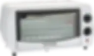 Black+Decker 9L Toaster Oven With Double Glass TRO9DG-B5 White