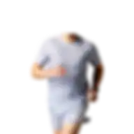 Adidas Men Own The Run Climacool 3-stripes Tee Dash Grey / Violet Tone Jd7774 Size Xs