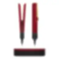 Dyson Airstrait Straightener In Red Velvet/gold