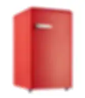 Hoover 123Litre Retro Single Door Refrigerator_Hsd-K123R